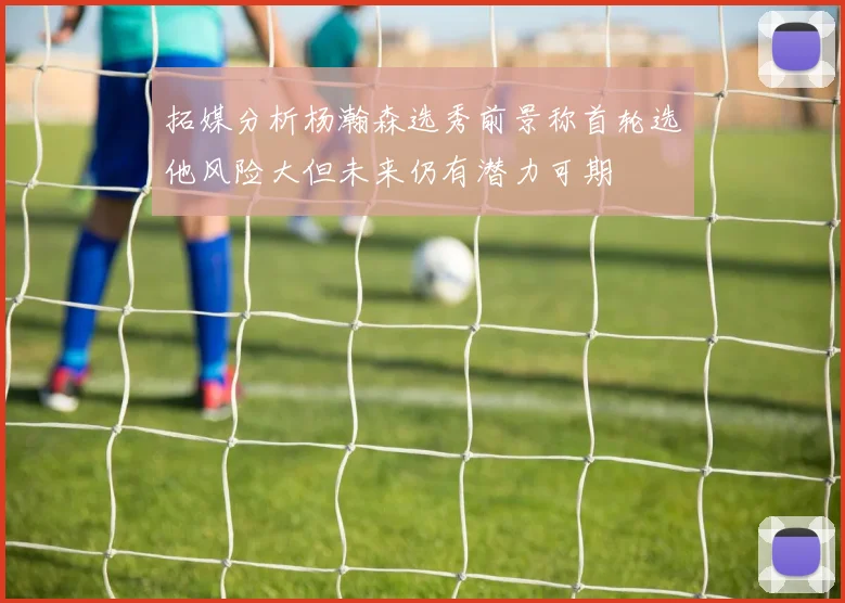 拓媒分析杨瀚森选秀前景称首轮选他风险大但未来仍有潜力可期